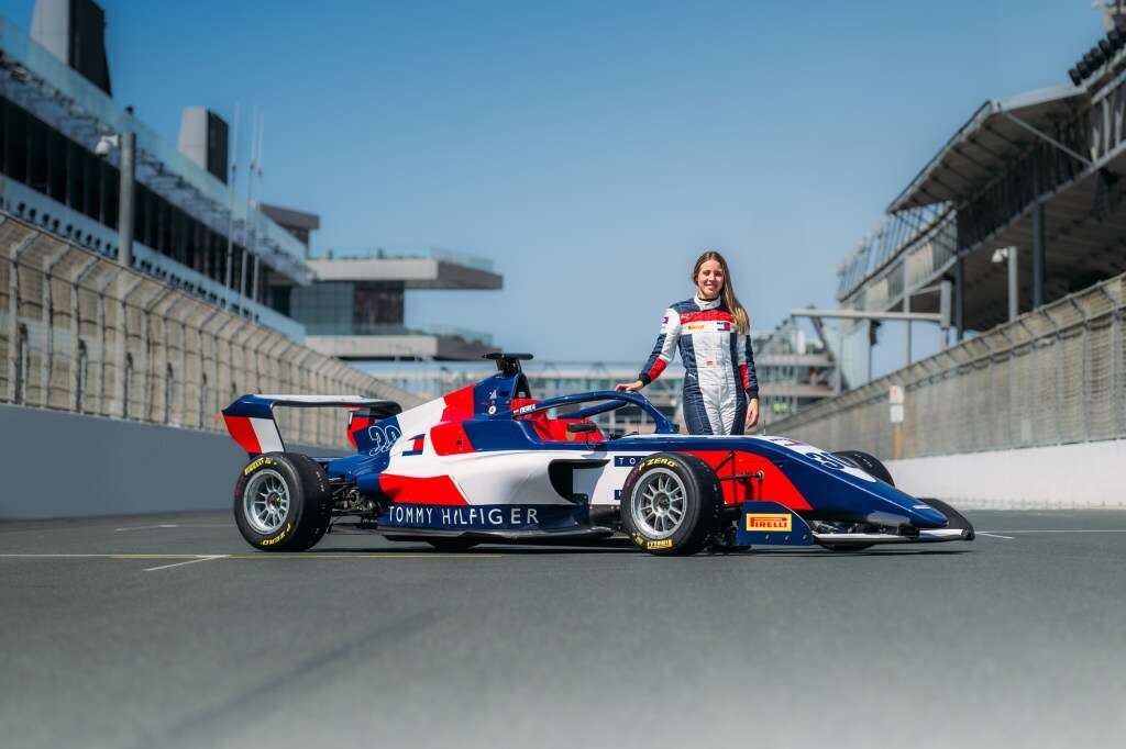 Tommy Hilfiger Partnership Sponsors F1 Academy Driver Nerea Martí