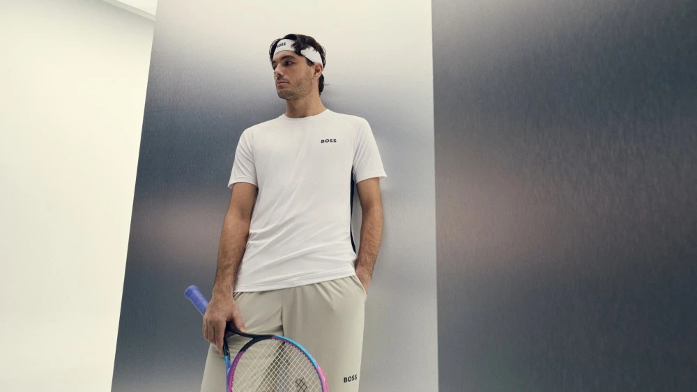 Fritz, Berrettini to Debut New Recycled Yarn From Boss at Australian Open