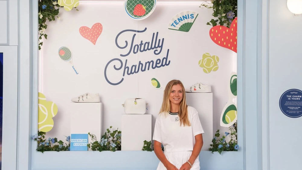 American Express, Katie Boulter Team on Tennis-inspired Charm Collection