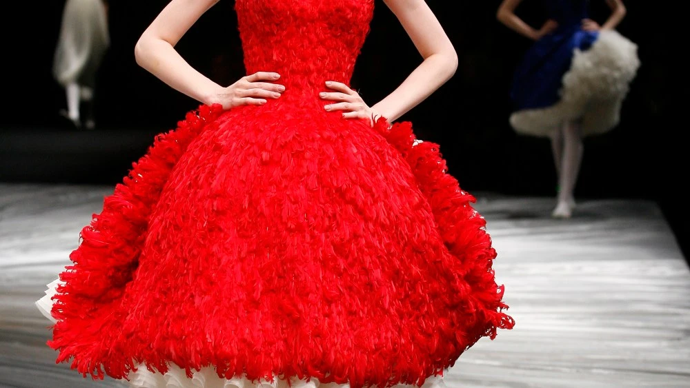 From the Archive: The Timeless Elegance of  Feathers in Couture