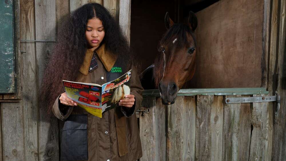 Ganni and Barbour Serve Up Third Collection in Their Collaboration