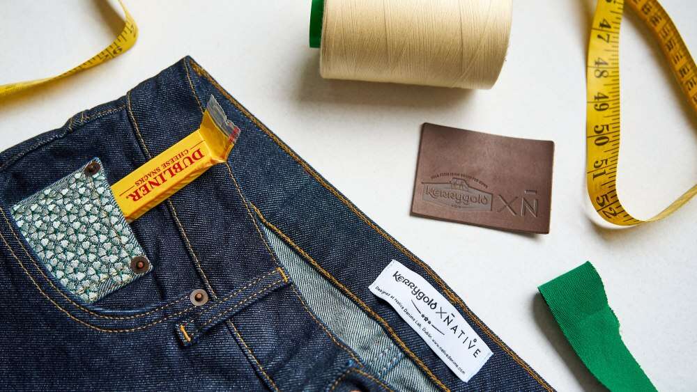 Irish Brands Native Denims, Kerrygold Cheese Team on Special Cheese Pocket Jeans