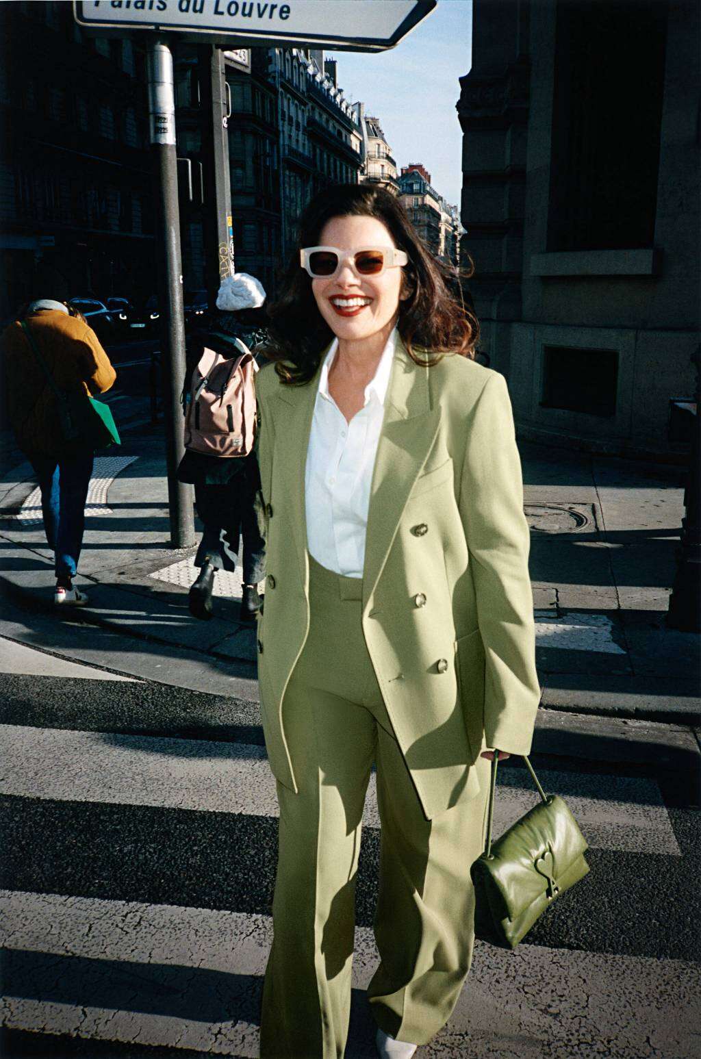 Fran Drescher Strolls in Paris for Ami’s Spring 2024 Campaign