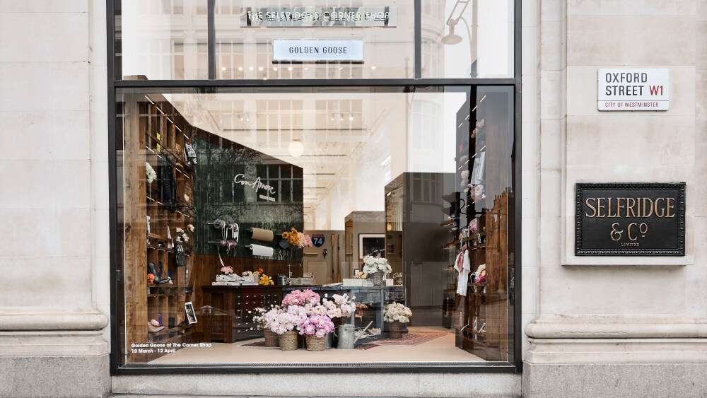 Golden Goose Turns Selfridges Corner Shop Into a Hearty Italian Antique Store