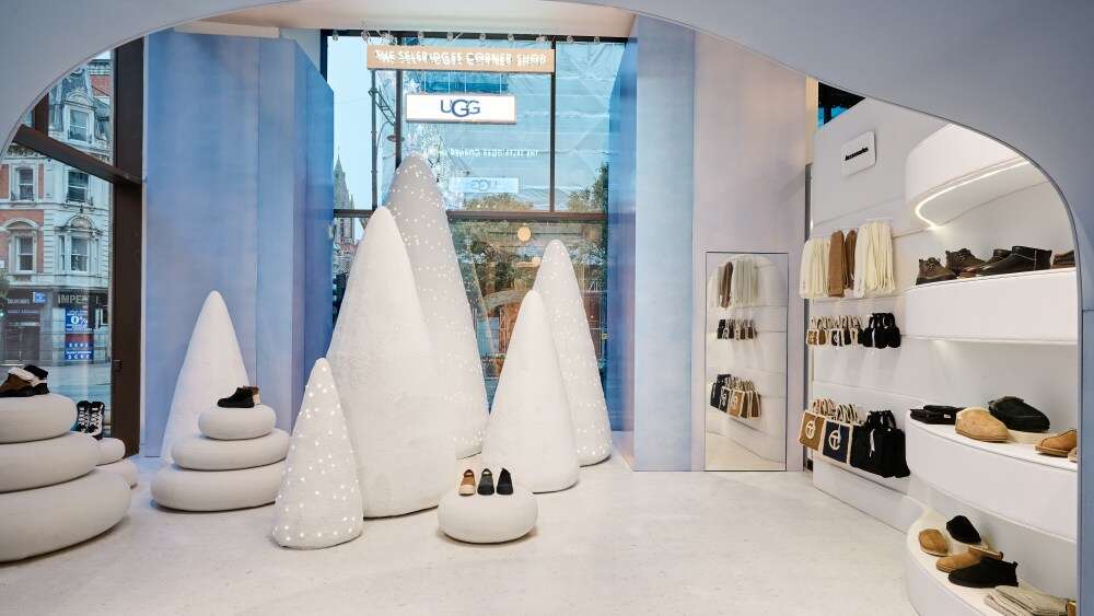 Selfridges Gears Up for Christmas With Ugg, Unveils Arty Window Displays