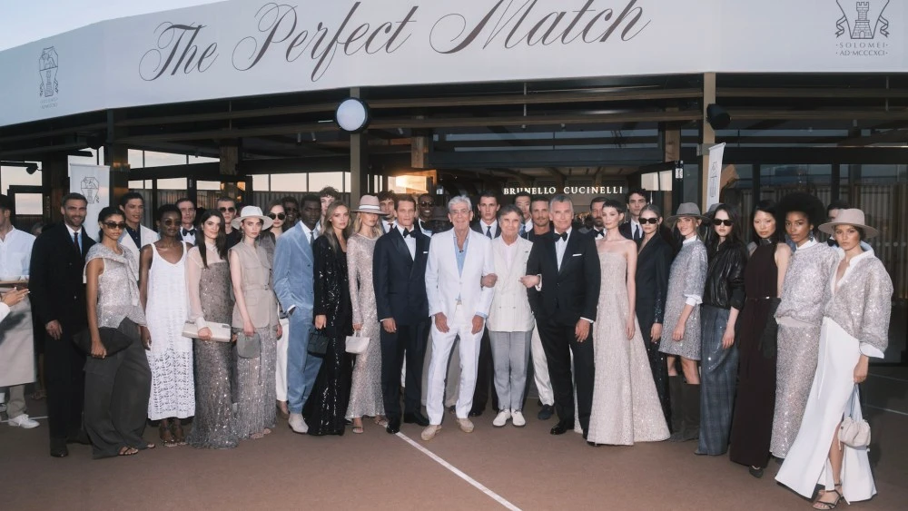Brunello Cucinelli Unveils Special Capsule at Harrods Helideck