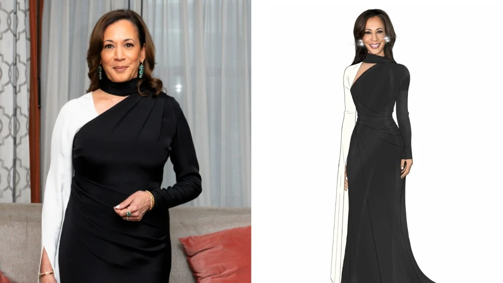 Kamala Harris Wears Off-White Dress That Represents Her ‘Strength and Confidence’ at Met Gala 2025