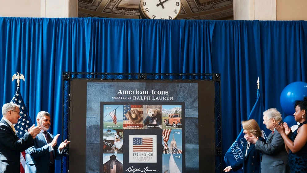 Ralph Lauren’s American Icons Stamps Officially Launch
