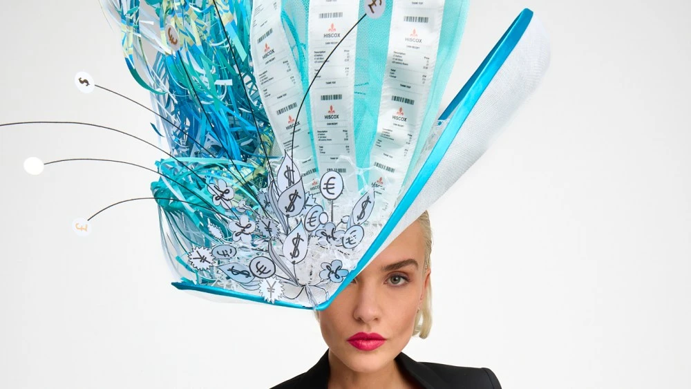 In an Unlikely Collaboration, Stephen Jones Designs Wacky Hats for British Insurer Hiscox