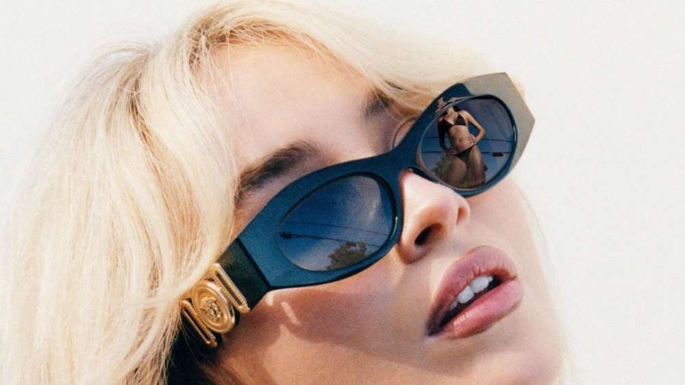 Versace Taps Sabrina Carpenter, Alexandre Sarr for Biggie Eyewear Campaign