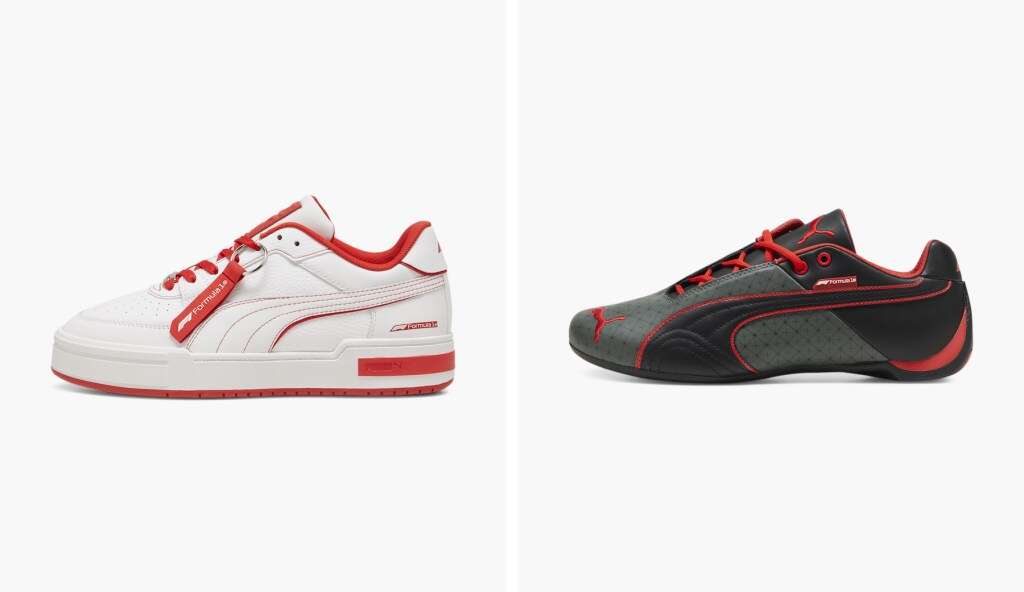 Puma and Formula 1 Launch Collaborative Sneakers, T-Shirts & More