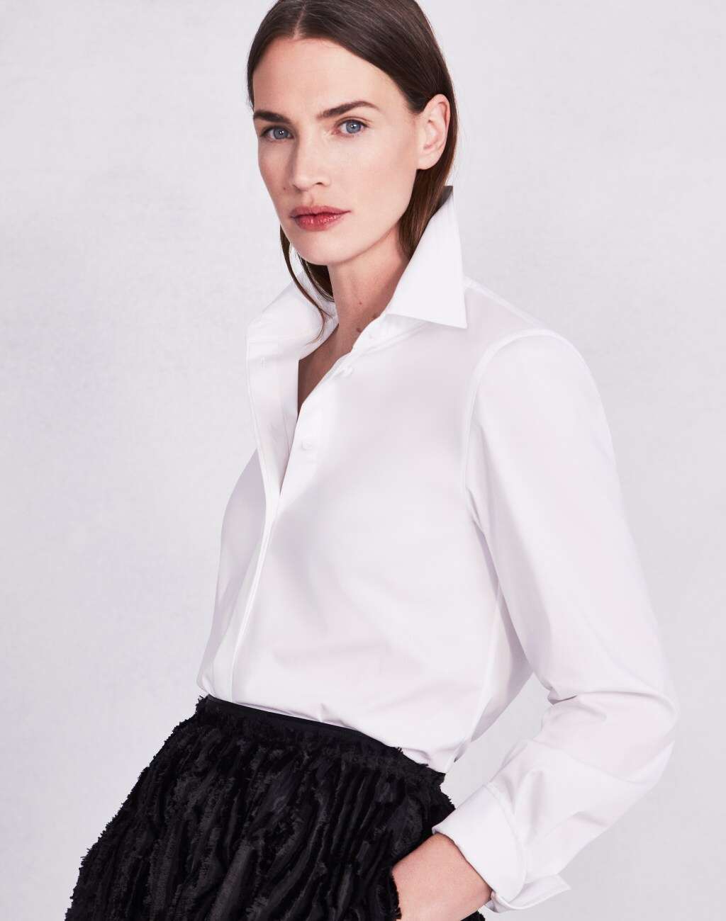 Lafayette 148 Introduces ‘Classic 148: The White Shirt Project’ With Celebrity Stylist Petra Flannery