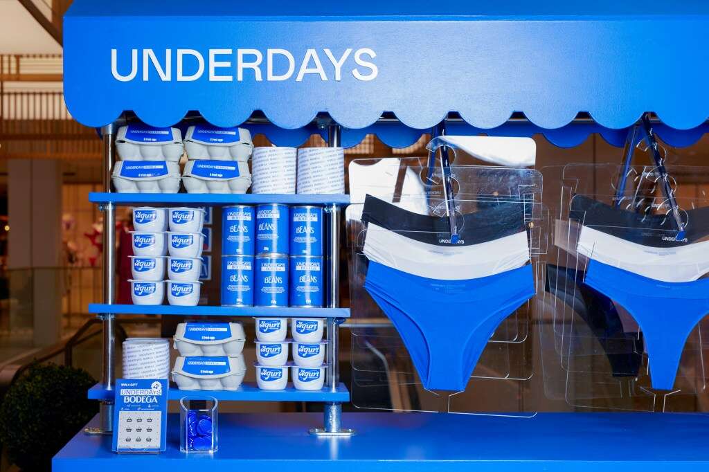 Underdays Opens Underwear Pop-up at Selfridges