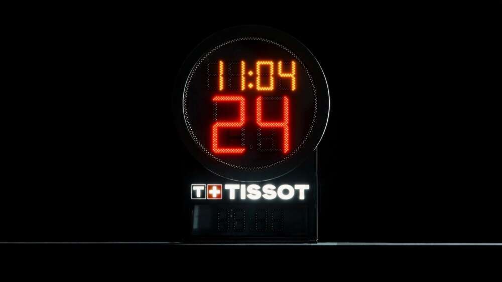 Tissot and NBA Teaming Up Again, Including on a New Shot Clock