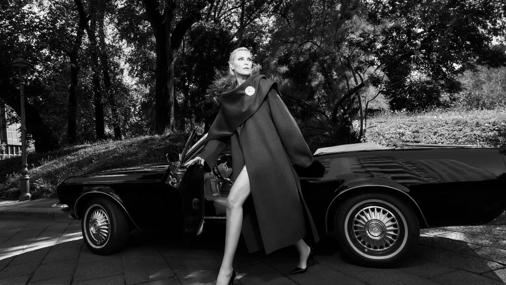 Nadja Auermann Fronts Rankin-photographed Ports 1961 Fall Ad Campaign