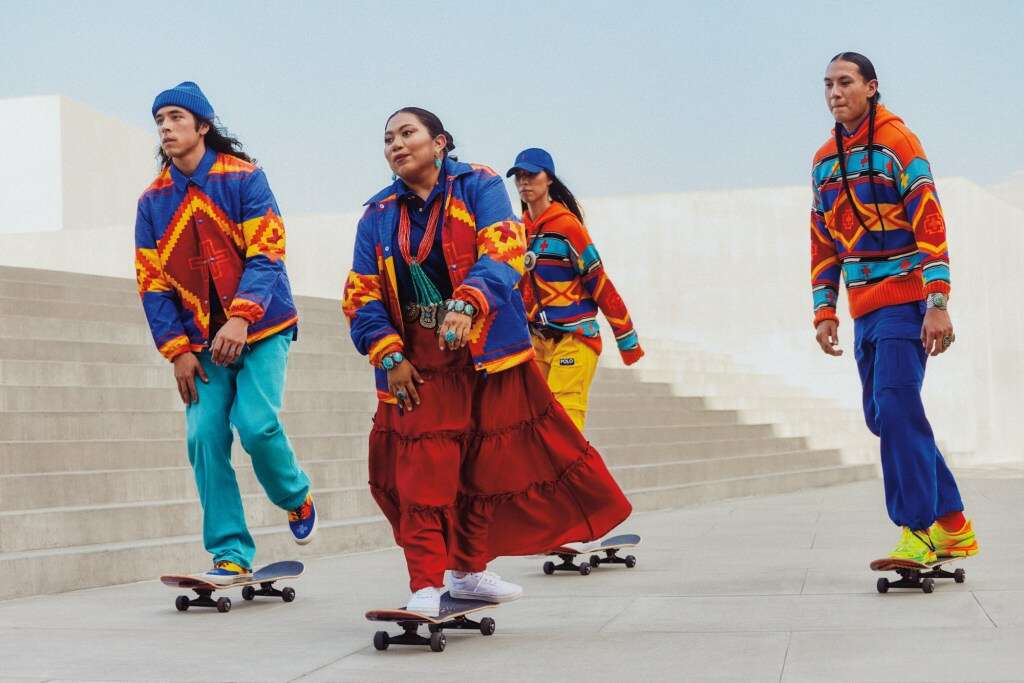 TikTok Skateboarder and Navajo Weaver Naiomi Glasses Talks Polo Ralph Lauren Collaboration and Representation