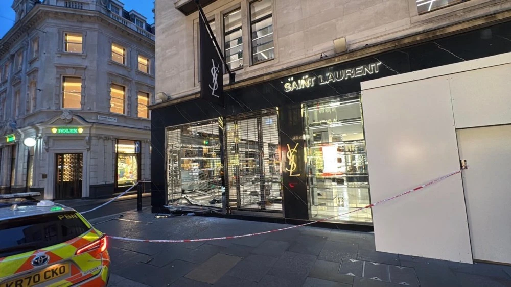 Days After Rolex Store Raid, Saint Laurent on Bond Street Hit With Smash-and-grab