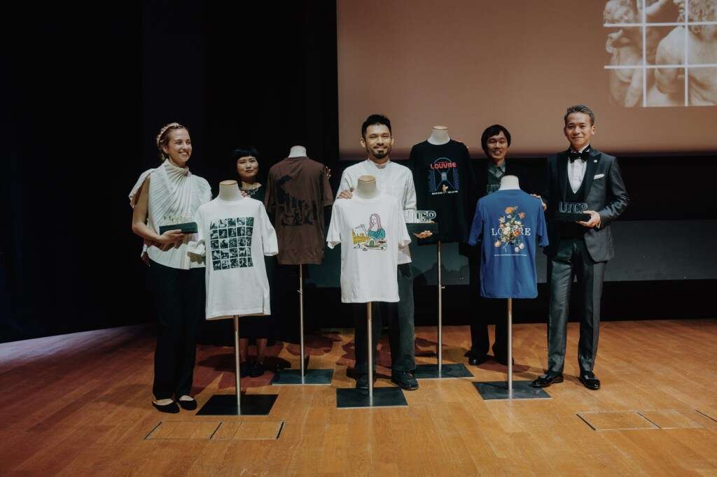 Uniqlo Stages Prize Ceremony at the Louvre for Its T-shirt Design Contest