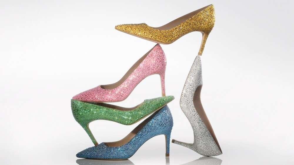 Stuart Weitzman, Swarovski Release Crystal-encrusted Fantasy Pumps Fit for Cinderella