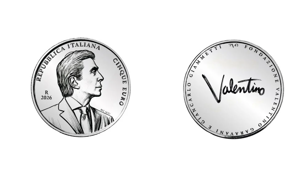 Valentino Garavani to Be Honored With Commemorative Coin