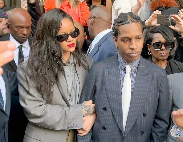 Rihanna, A$AP Rocky and Usher Spark a Met Gala Fashion Trend