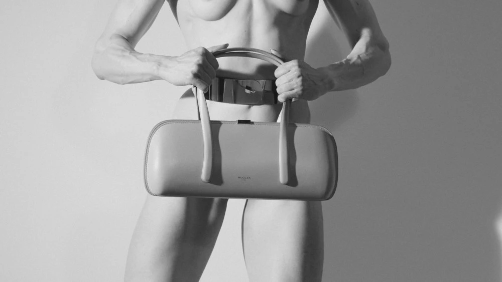 EXCLUSIVE: Mugler Unveils Handbag Campaign Starring Nude Female Bodybuilder
