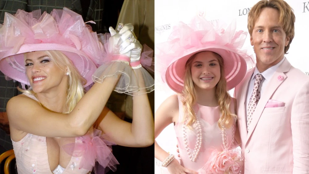 A Look Back at Anna Nicole Smith’s Kentucky Derby Style That Lives On Through Her Daughter Dannielynn Birkhead