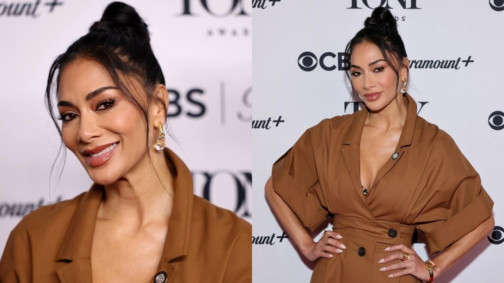 Nicole Scherzinger Elevates Casual Dressing in Carolina Herrera Shirtdress for Tony Awards’ Nominees Event