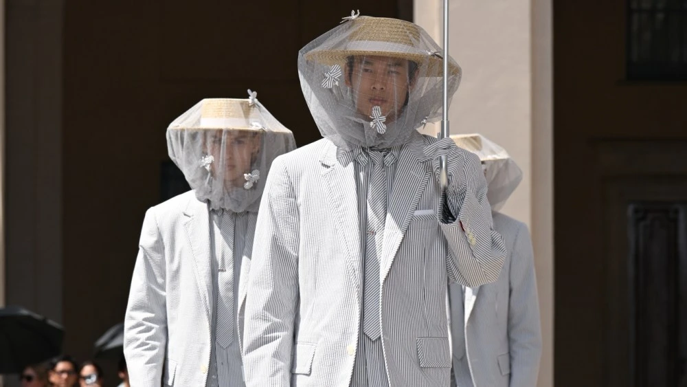 Thom Browne Spring 2027: A Garden in Bloom