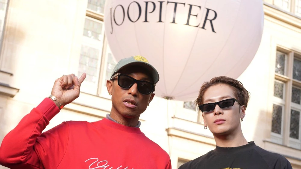 Jackson Wang and Pharrell Williams Rev Up With Racing-themed Collection