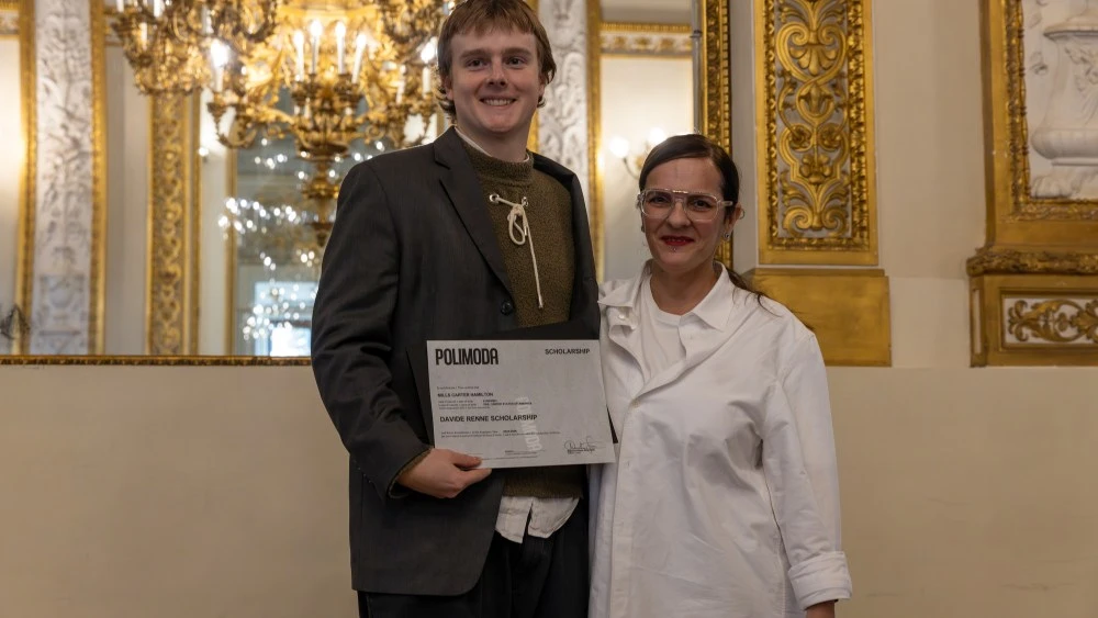 Polimoda Honors Davide Renne With Annual Scholarship