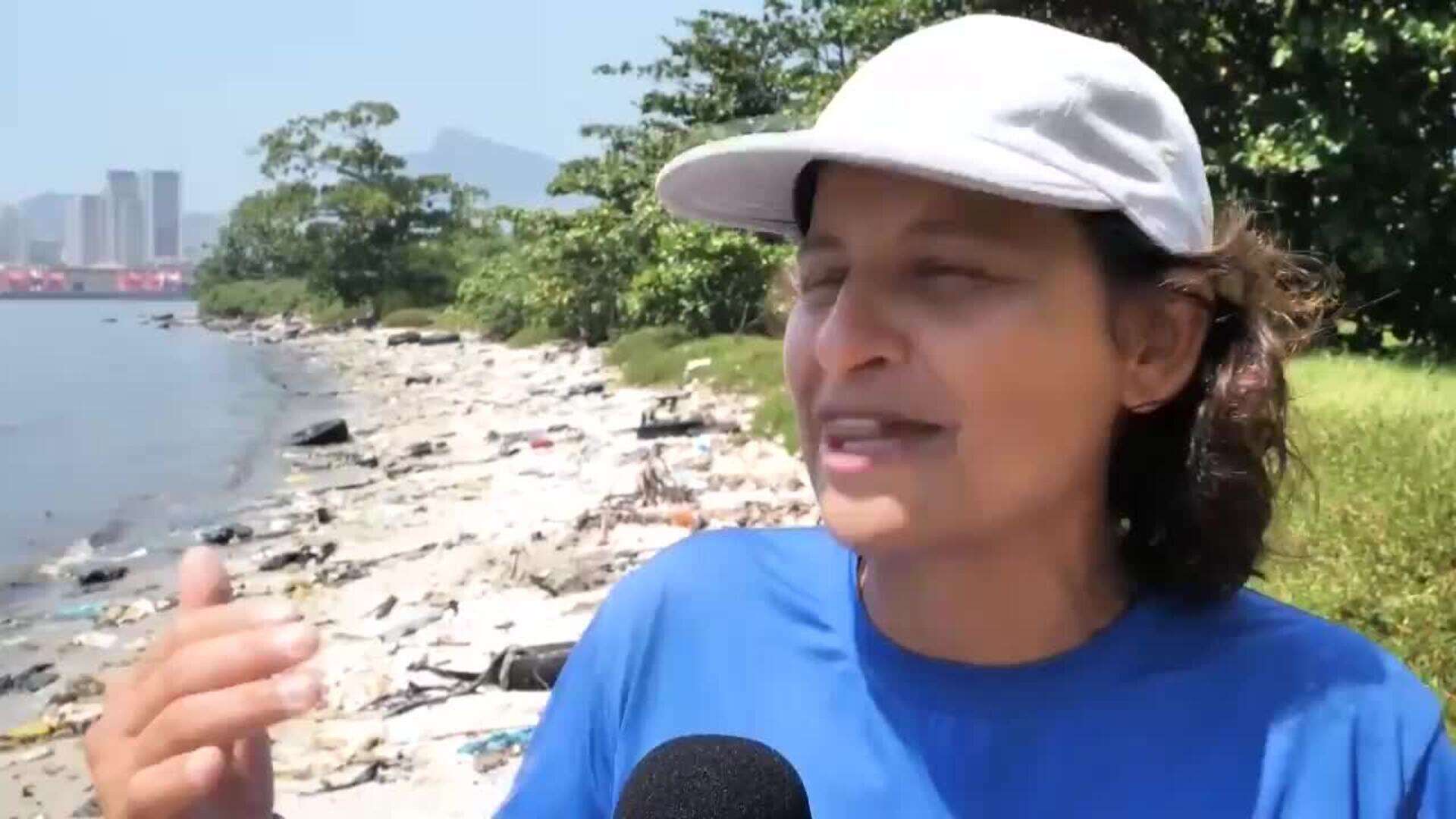 El islote con 80 toneladas de basura evidencia la crisis sanitaria en Río de Janeiro