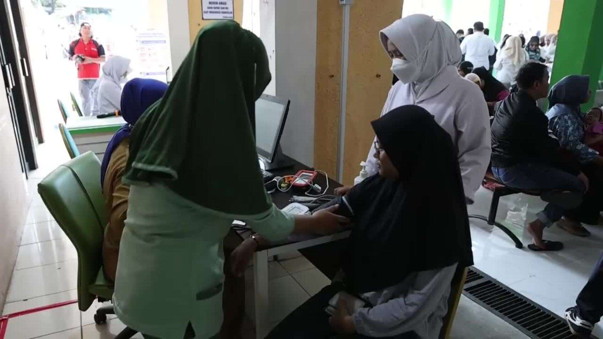 Indonesia launches free medical check-up programme in West Java