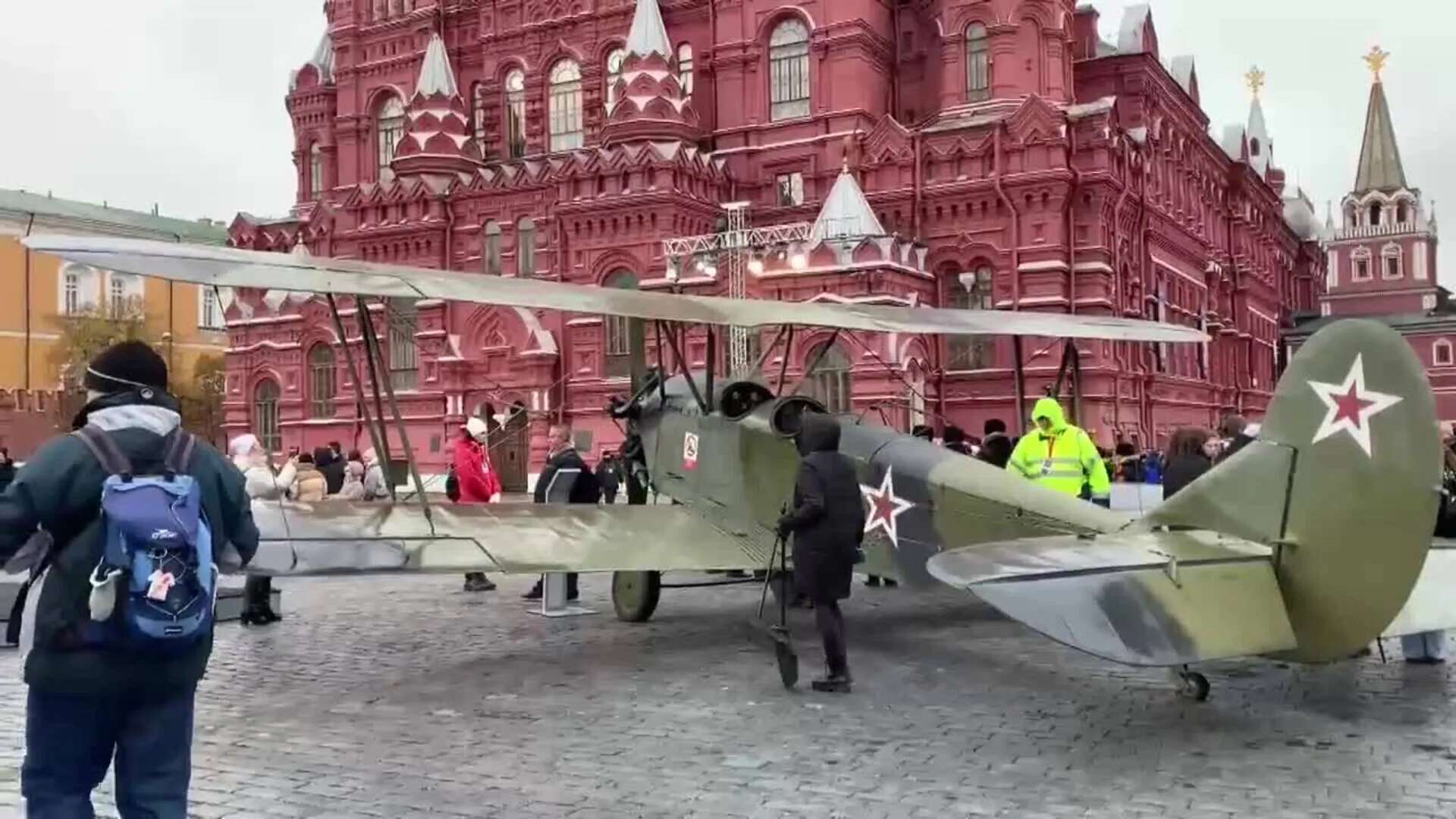 Moscú conmemora el aniversario del desfile militar contra las tropas hitlerianas en 1941