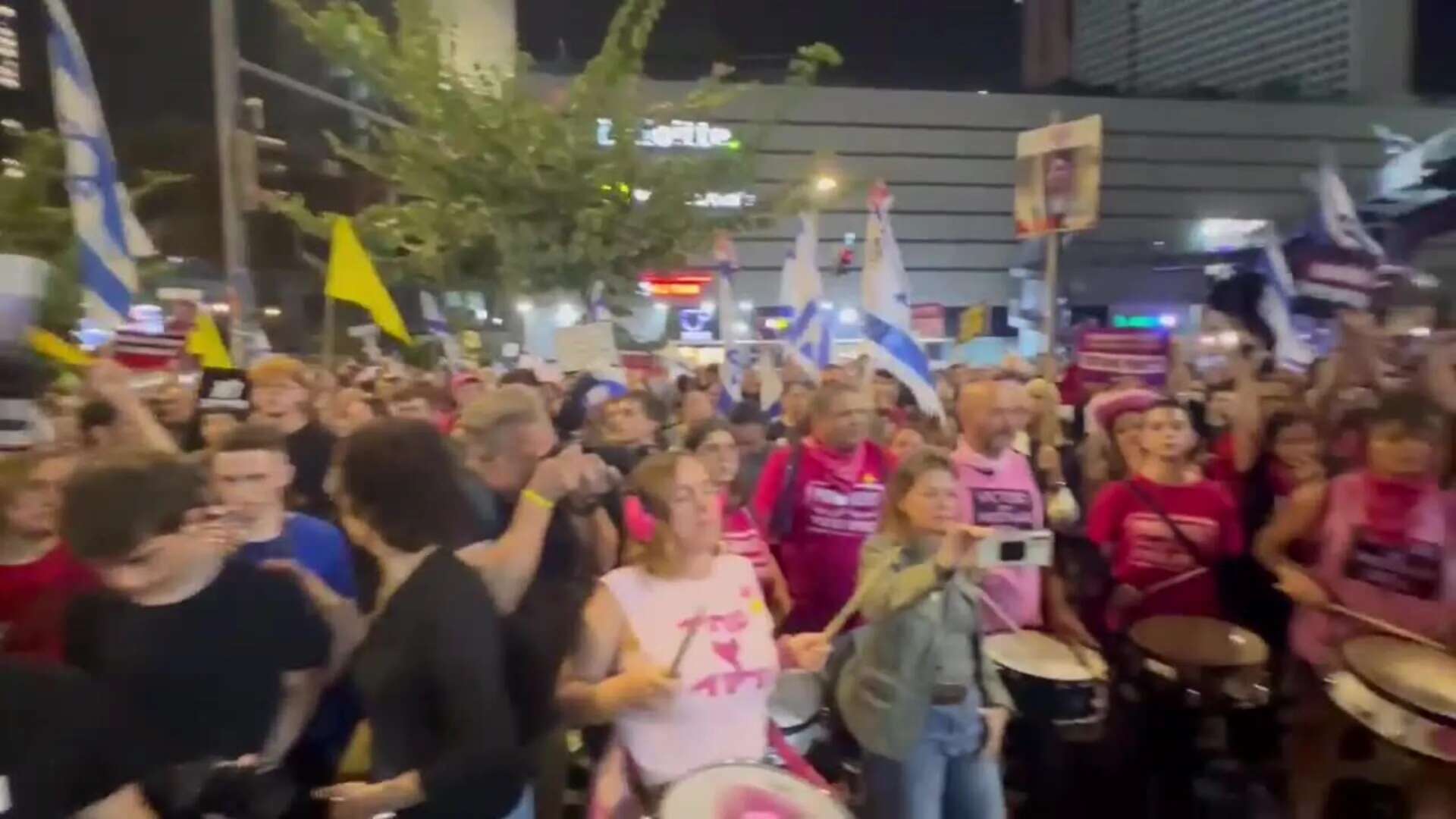 Una protesta en Tel Aviv pide un alto el fuego en Gaza y la liberación de los rehenes