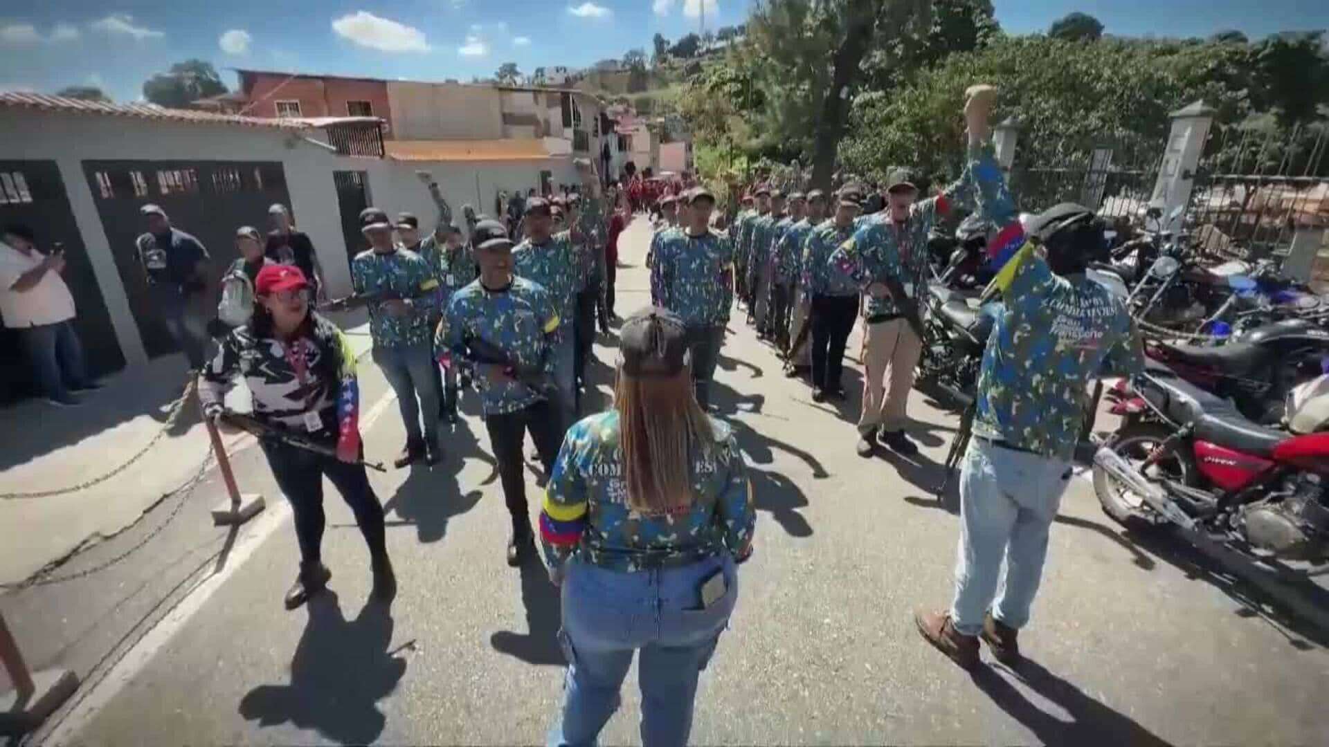 Maduro activa órganos de defensa integrados por fuerzas políticas y militares previo a su juramentación