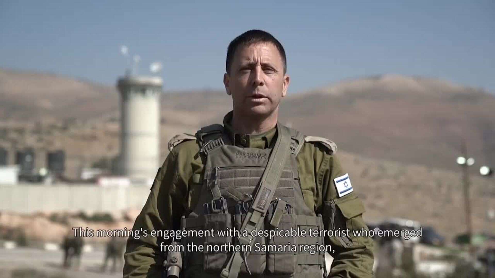 Comandante del Ejército israelí dice que se desmantelará toda la infraestructura terrorista tras el ataque en Tayasir