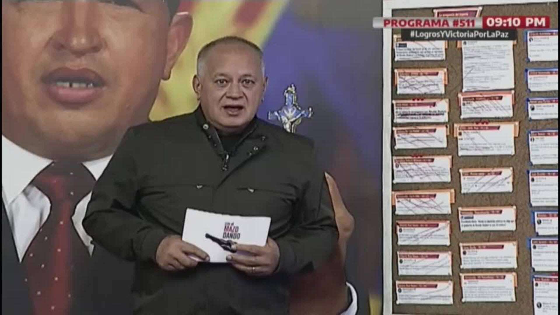 El chavista Diosdado Cabello dice que Gabriel Boric 