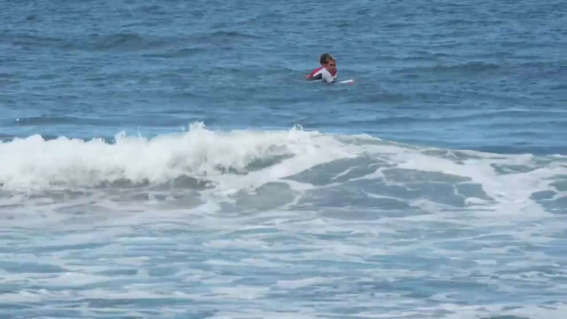 La playa del Socorro (Tenerife), escenario de una prueba internacional de boyboard