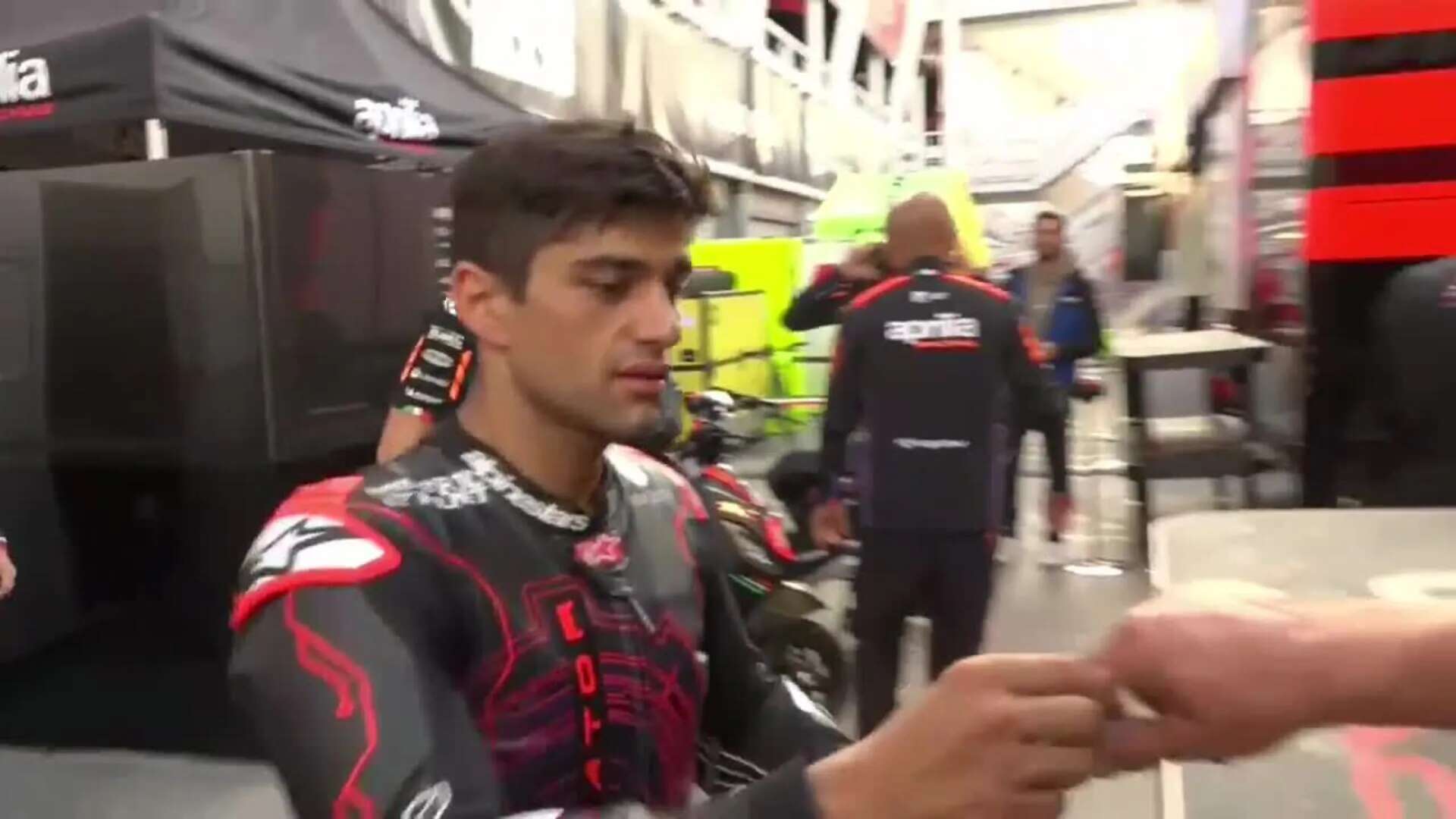 El campeón del mundo Jorge Martin realiza los tests oficiales en Montmeló