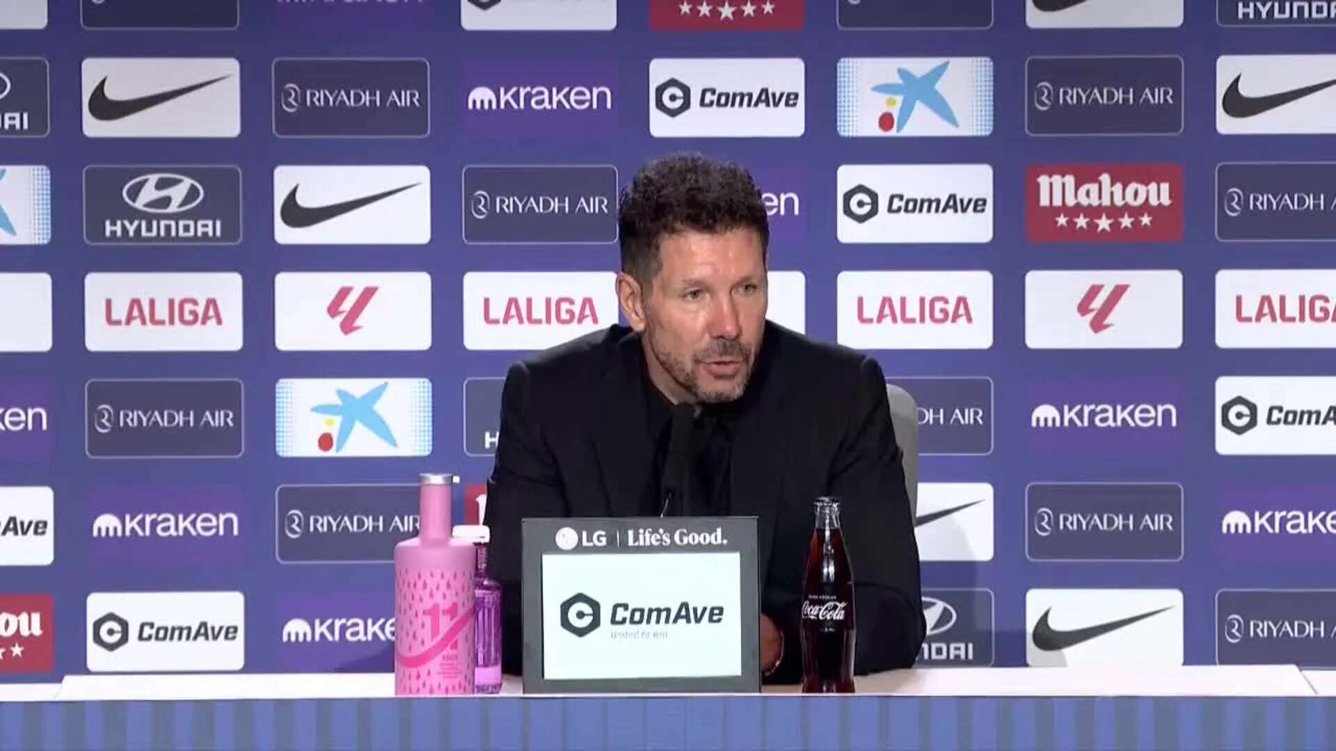 Simeone lamenta que faltaran 5.000 aficionados por culpa de 