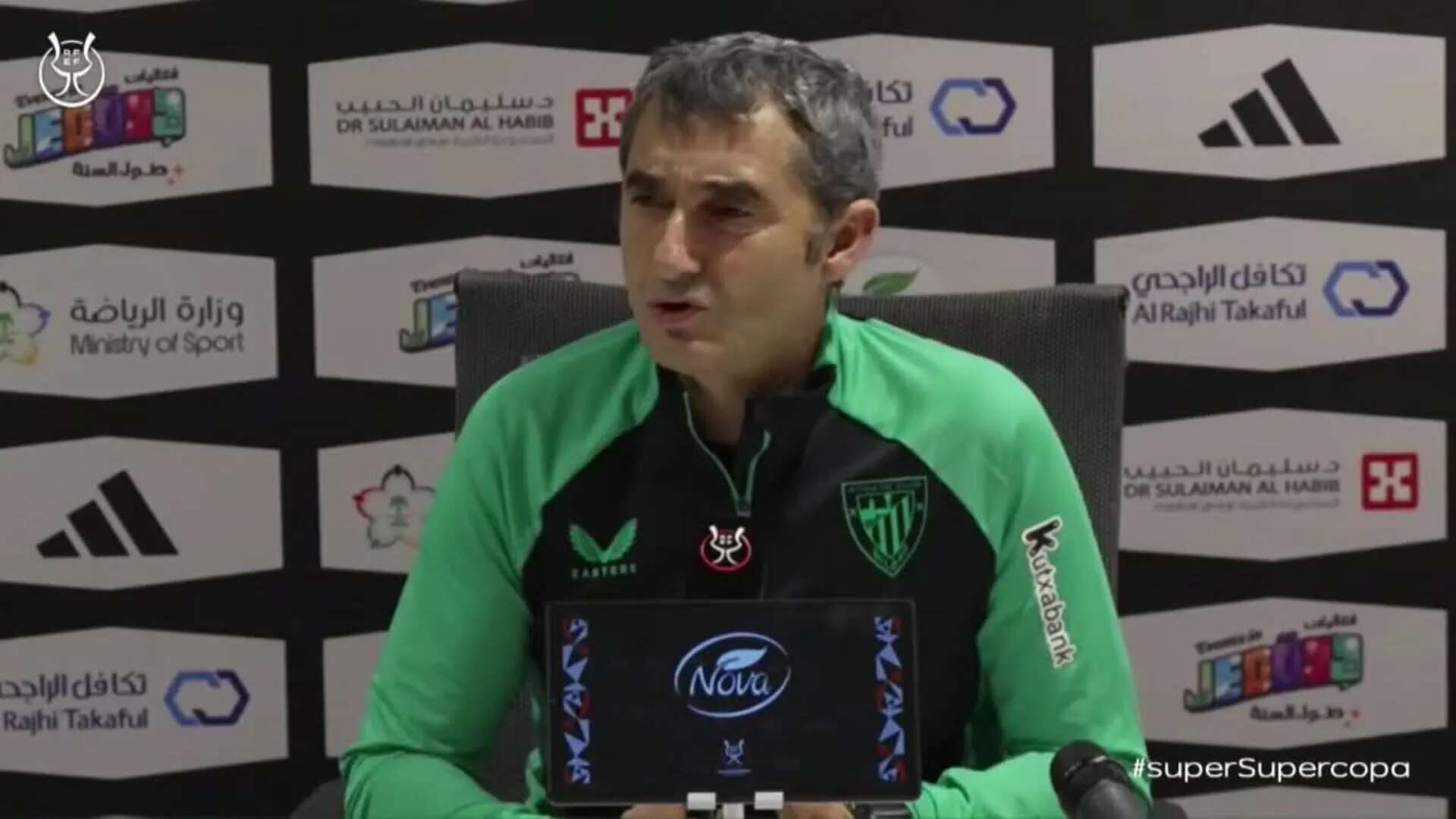 Valverde: “No somos favoritos, veo muy fuerte al Barcelona”