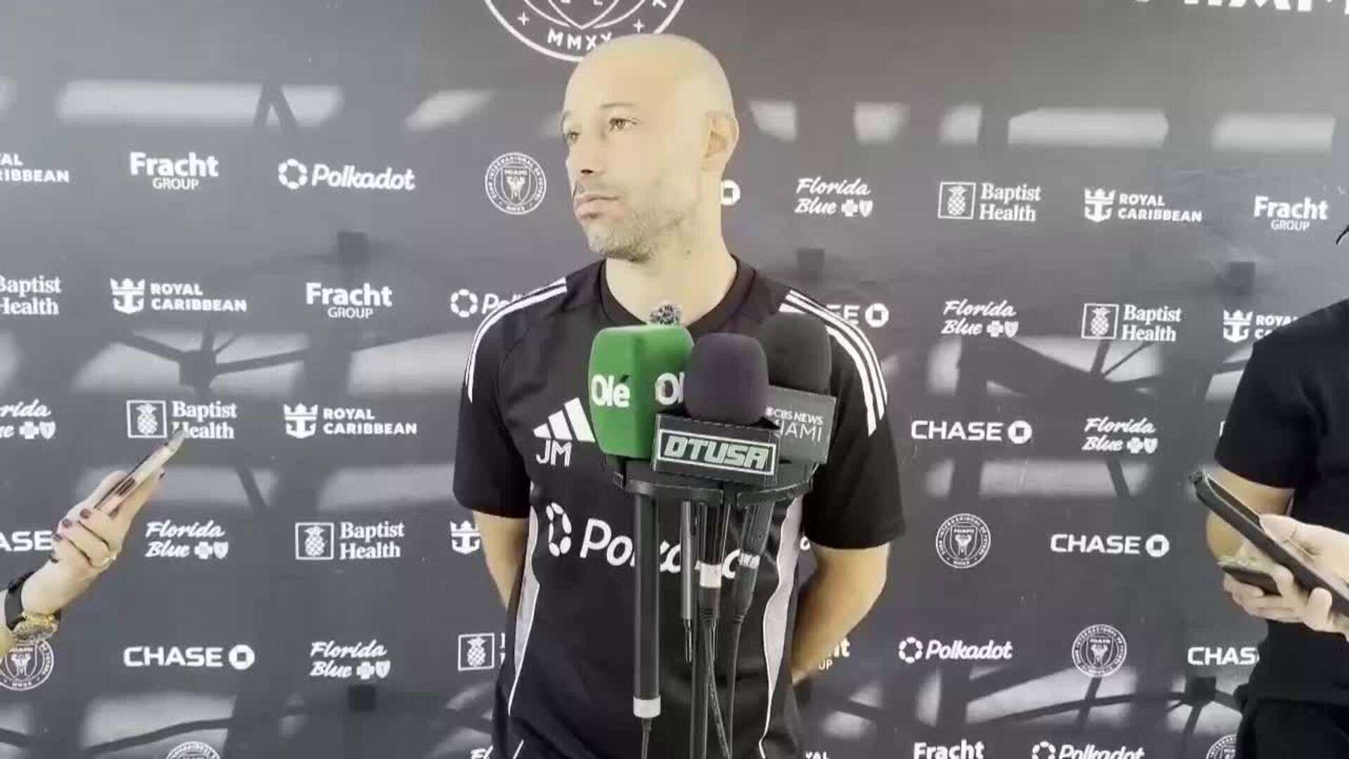 Mascherano respeta a CR7 pero discrepa sobre quién es el mejor