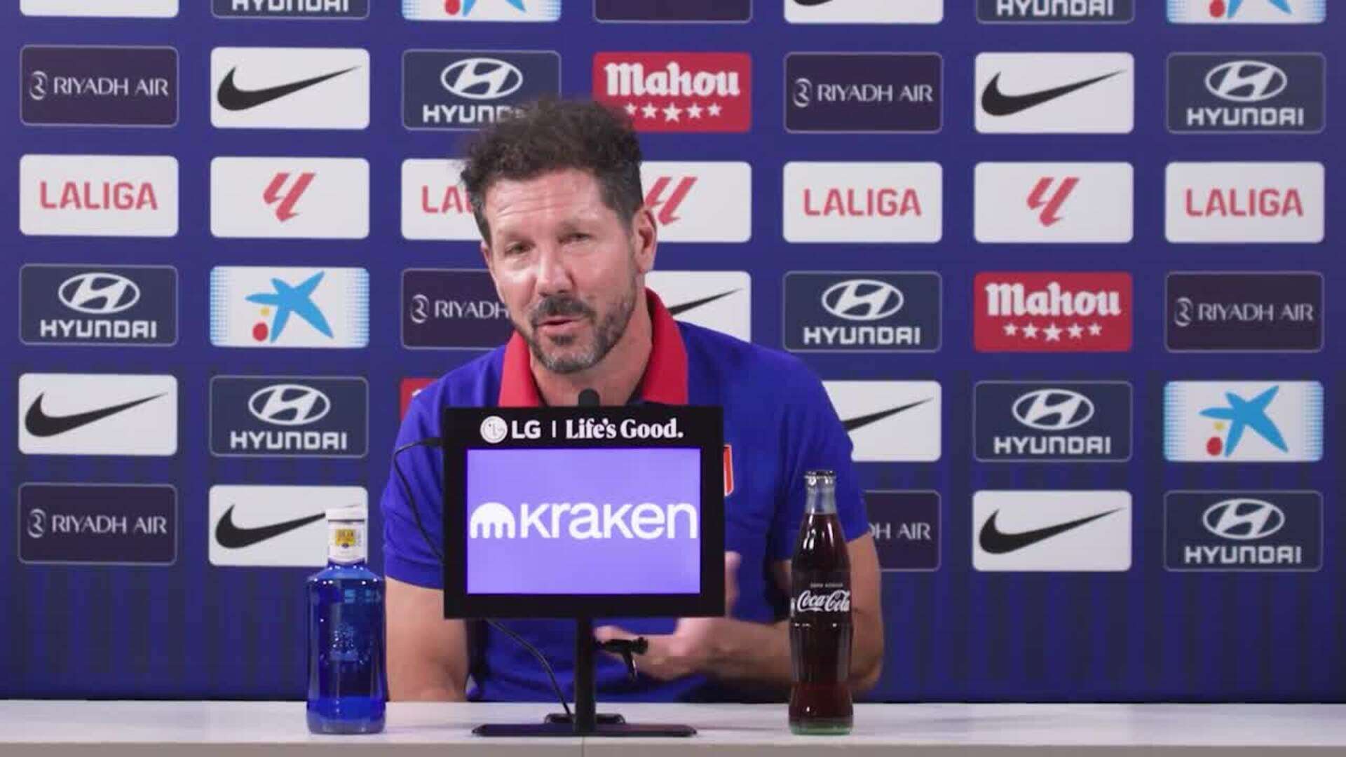 Simeone, sobre la exigencia: 