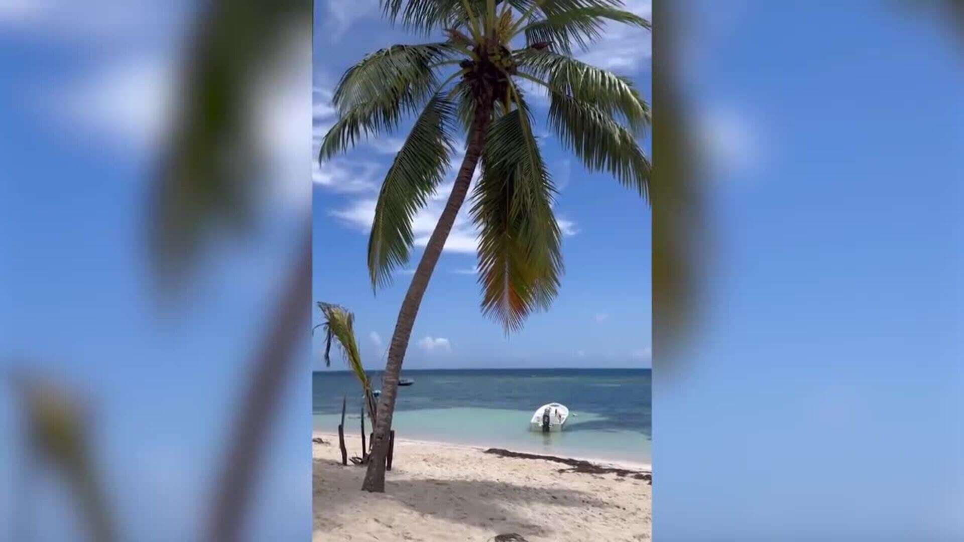 Claudia Martínez disfruta de unas vacaciones en familia en República Dominicana