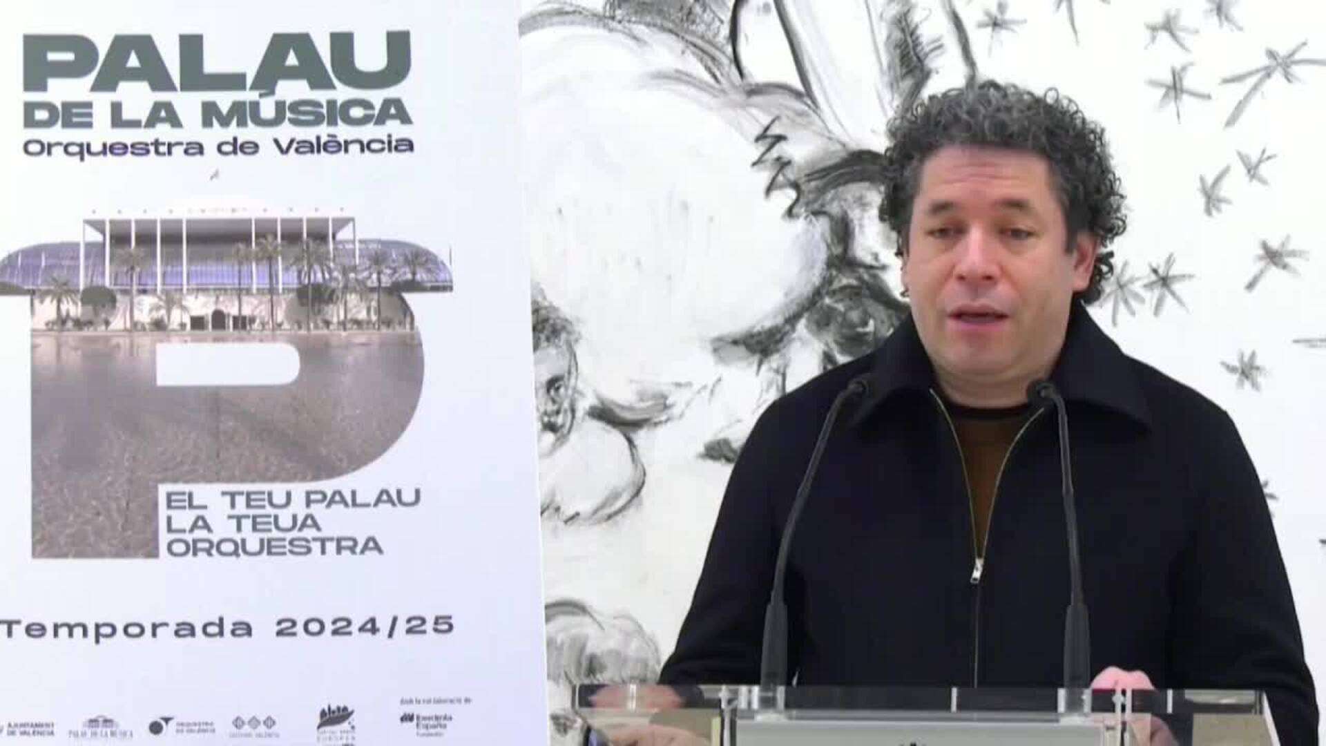 Dudamel: En momentos de desesperación la música nos brinda un espacio para salir adelante