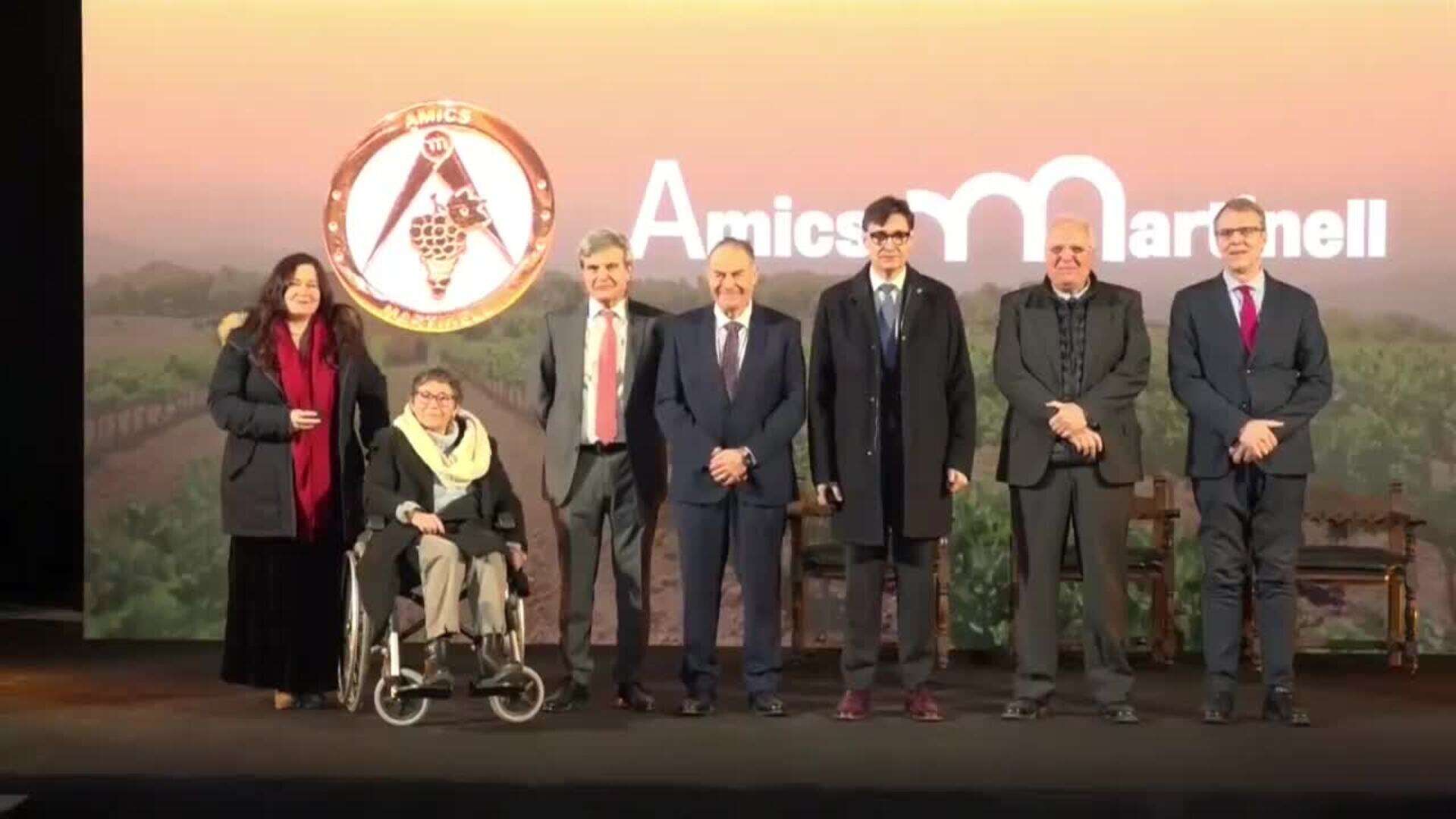 Salvador Illa y Jordi Savall, distinguidos como fundadores de honor 'Amics Martinell