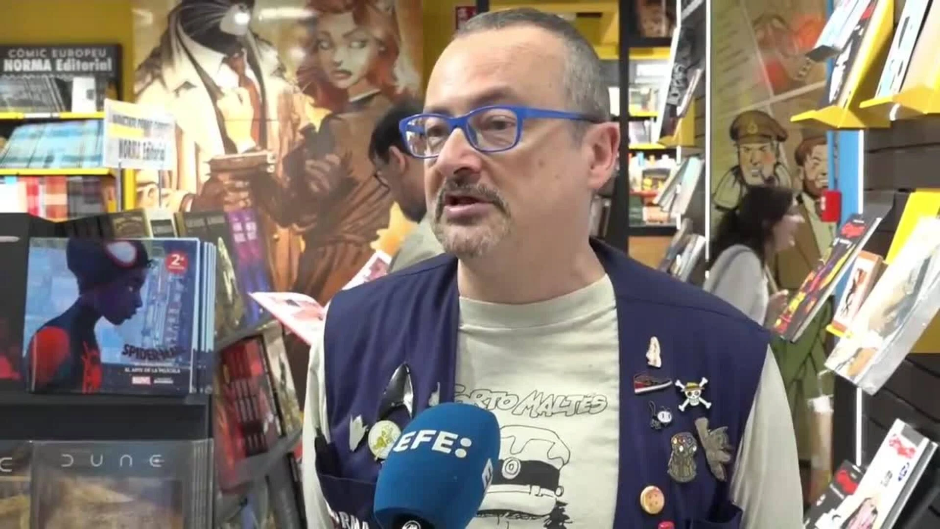 La librería Norma Cómics de Barcelona celebra 40 años como referente del cómic en España