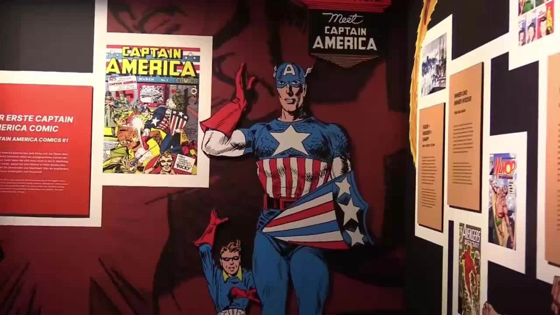 Una exposición en el centro de Europa muestra el Universo Marvel más allá de las películas