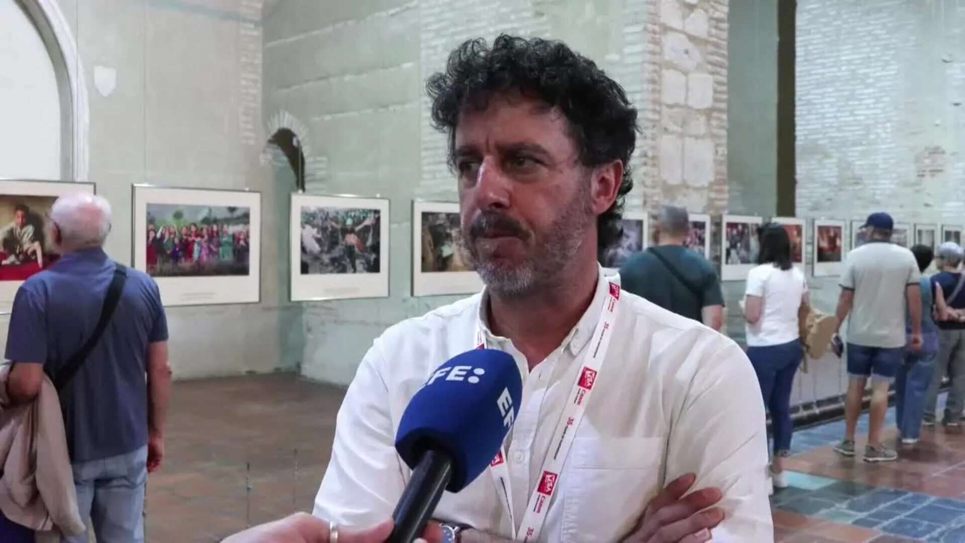 Emilio Morenatti, fotoperiodista español ganador de dos premios Pulitzer